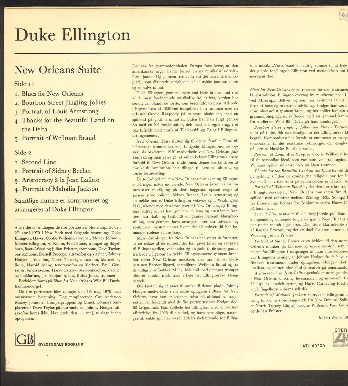 Ellington, Duke - New Orleans Suite.