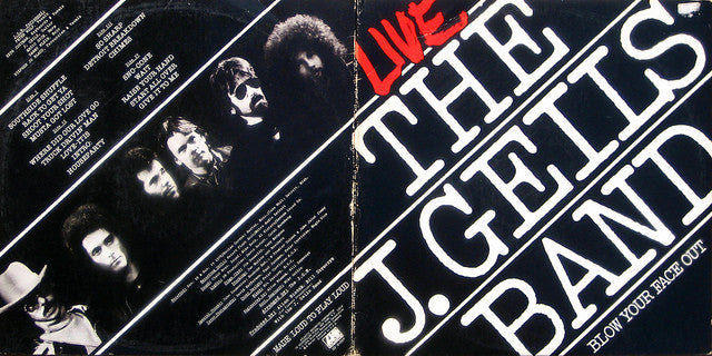 Geils, J. Band - Live: Blow Your Face Out.