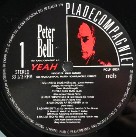 Belli, Peter - Yeah.