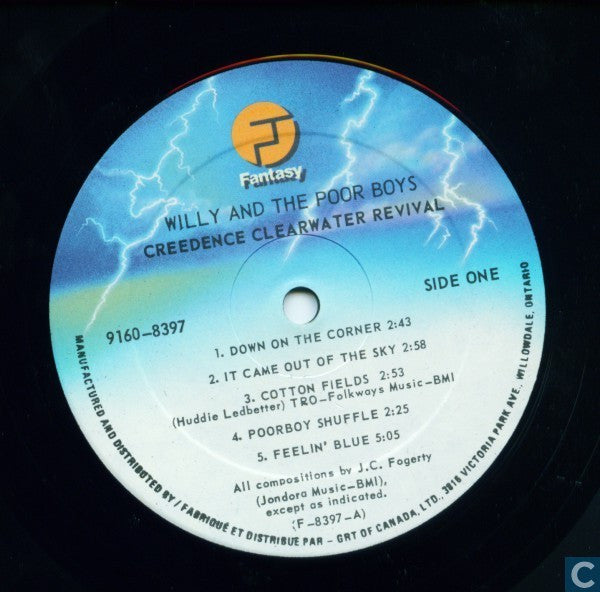 Creedence Clearwater Revival - Willy And The Poor Boys