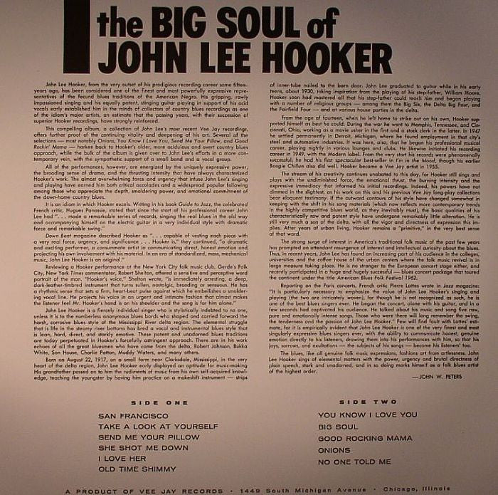 Hooker, John Lee - Big Soul.