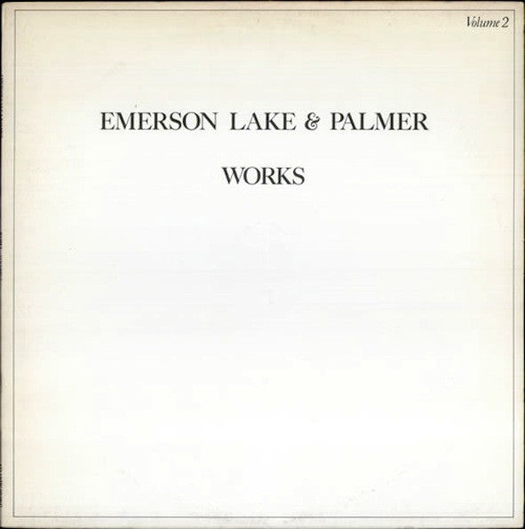 Emerson, Lake & Palmer - Works Vol. 2
