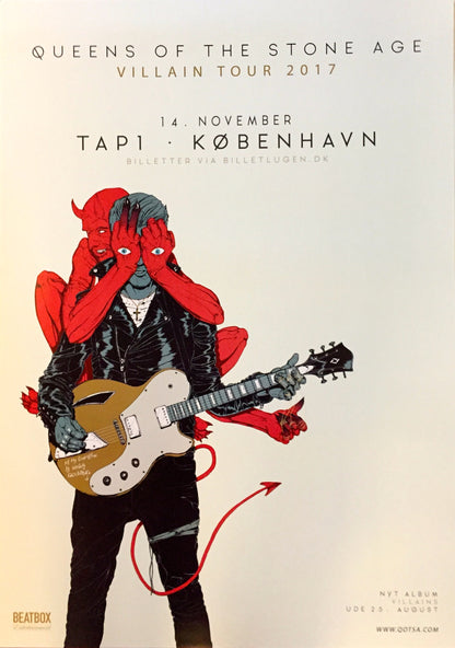 Queens Of The Stone Age - Villains Tour Poster