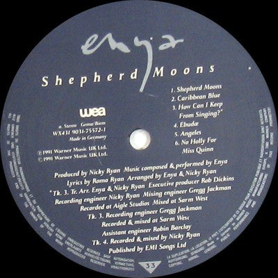 Enya - Shepherd Moons