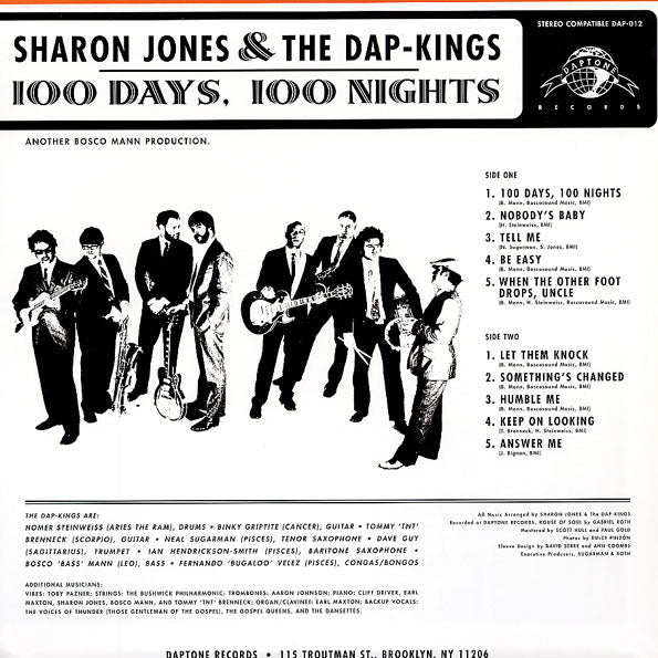 Jones, Sharon and The Dap-kings - 100 days 100 nights