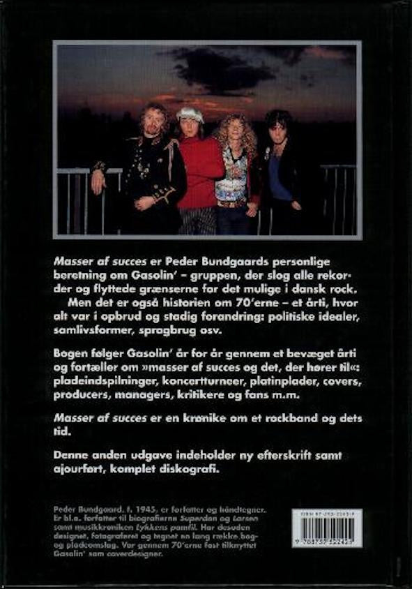 Gasolin' - Masser Af Succes - Book - RecordPusher  