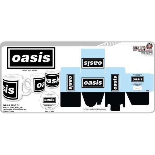 Oasis - Classic Logo - Boxed Mug.