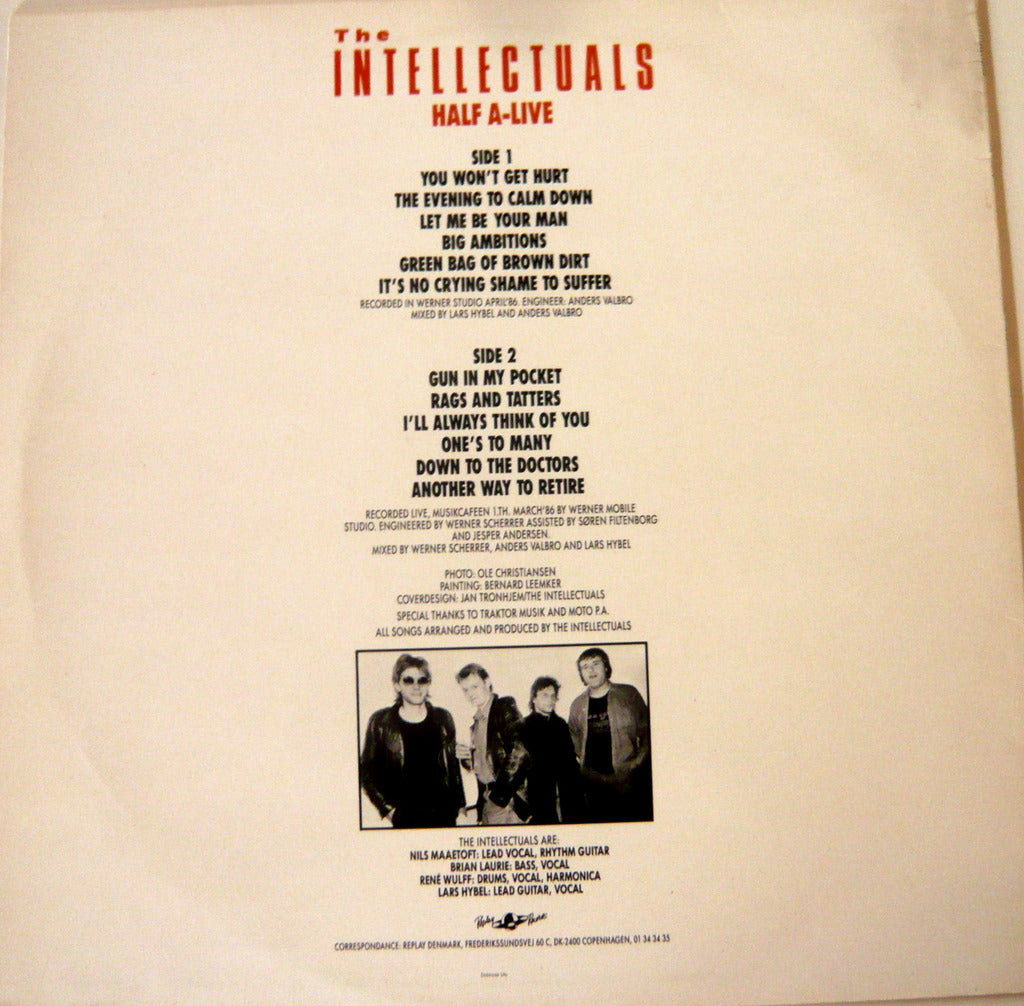 Intellectuals - Half A-Live