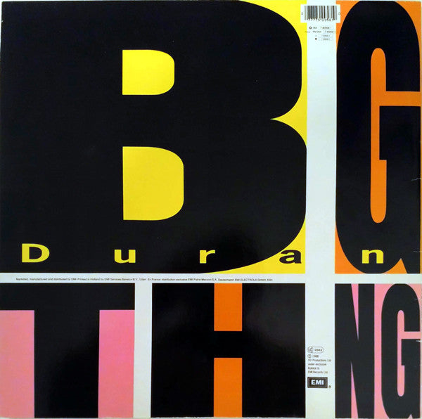 Duran Duran ‎– Big Thing