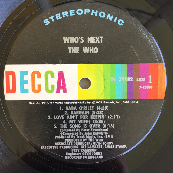 Who - Who's Next