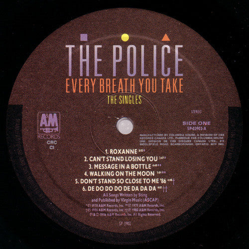 Police ‎– Their Greatest Hits