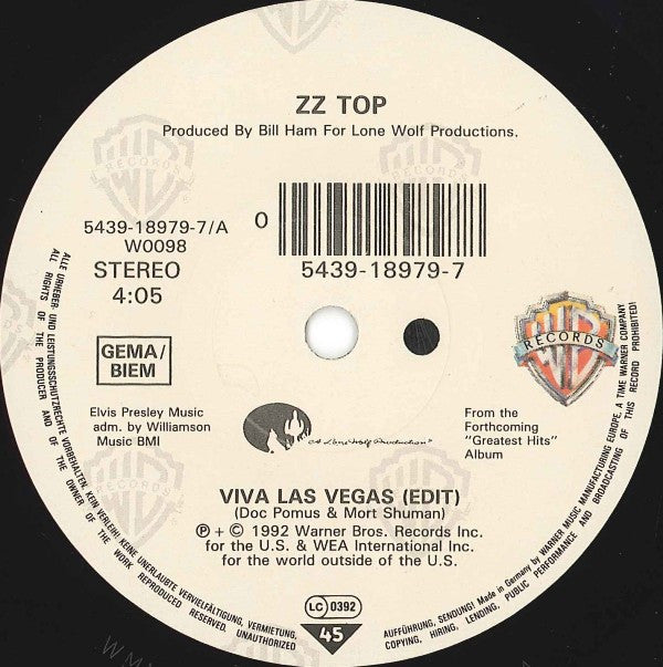 ZZ Top - Viva Las Vegas