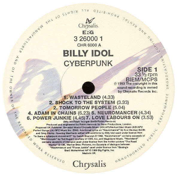 Idol, Billy - Cyberpunk