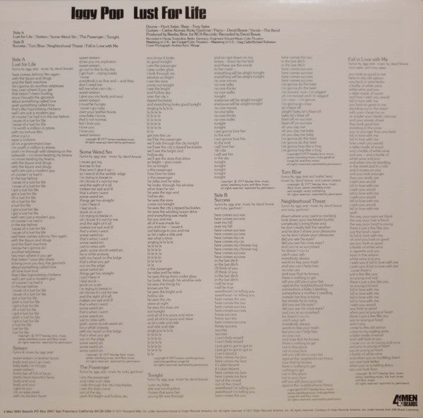 Pop, Iggy - Lust For Life