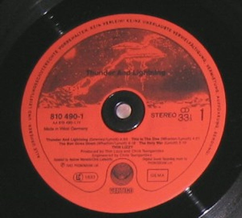Thin Lizzy - Thunder And Lightning