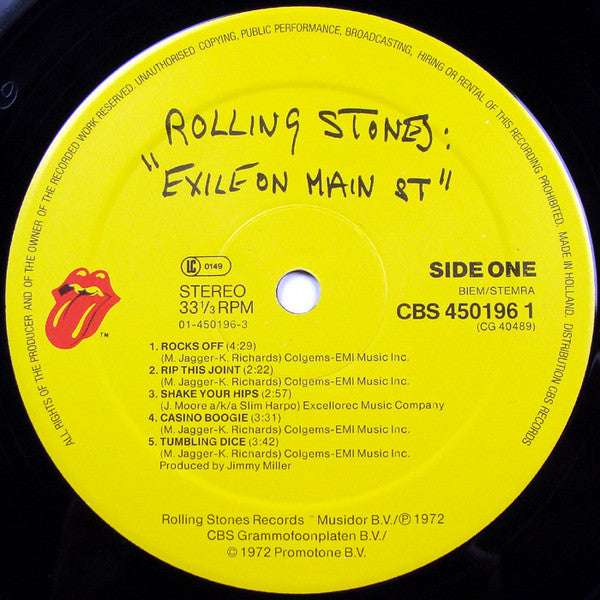 Rolling Stones - Exile On Main Street