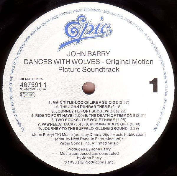 Dances With Wolves - OST