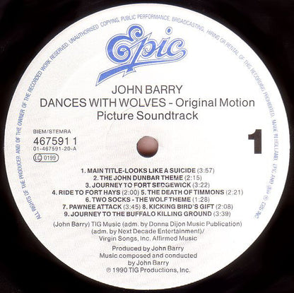 Dances With Wolves - OST