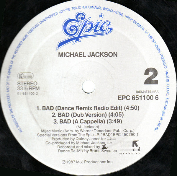 Jackson, Michael - Bad