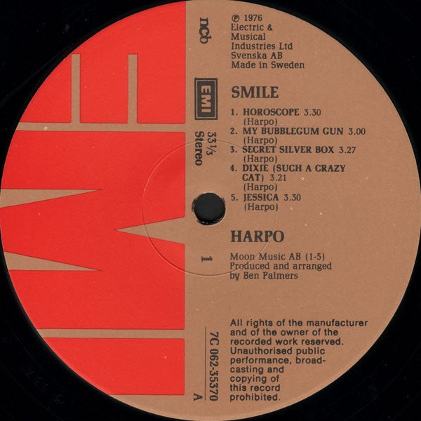 Harpo - Smile