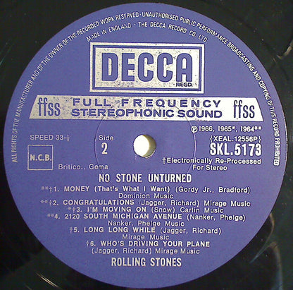 Rolling Stones - No Stone Unturned