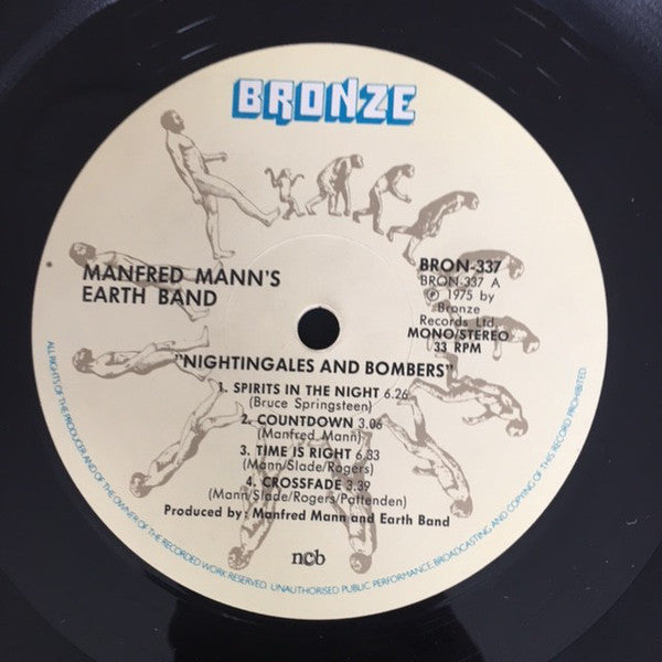 Manfred Mann's Earth Band ‎– Nightingales & Bombers