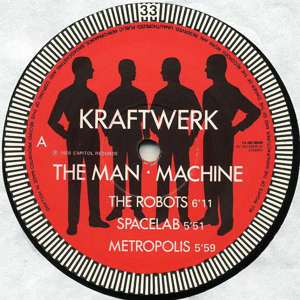 Kraftwerk ‎– Man machine