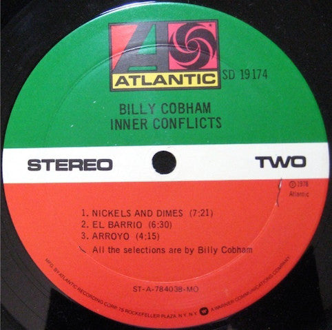 Cobham, Billy ‎– Inner Conflicts
