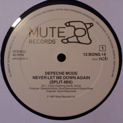 Depeche Mode - Never Let me Down Again - RecordPusher  
