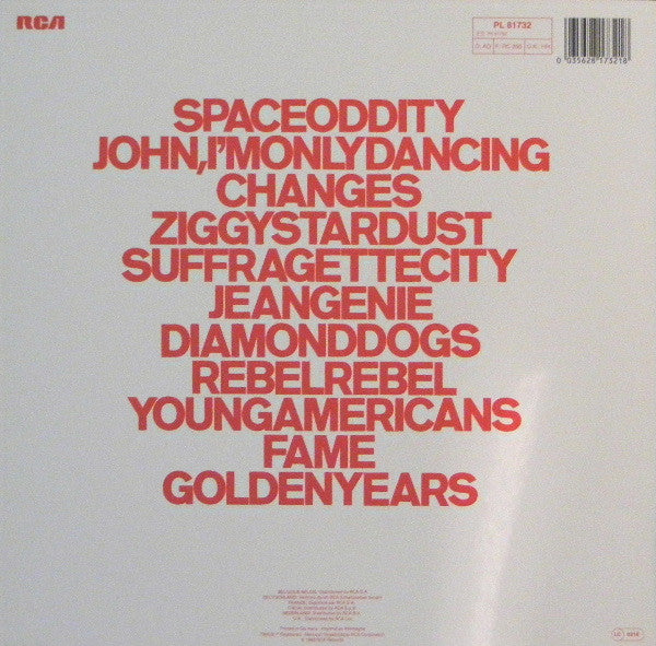 Bowie, David - ChangesOneBowie