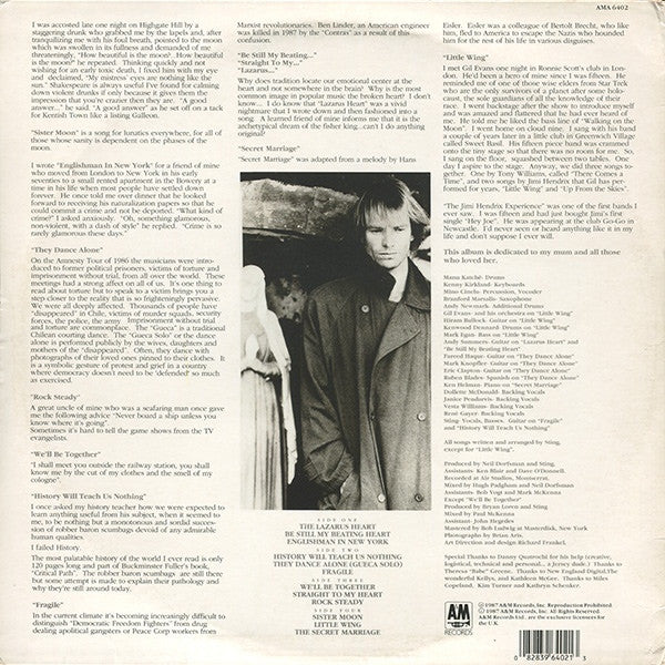 Sting - Nothing Like The Sun
