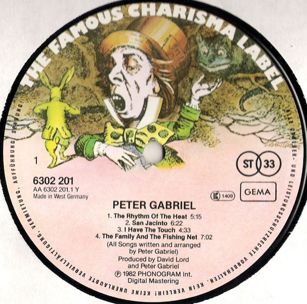 Gabriel, Peter - Security