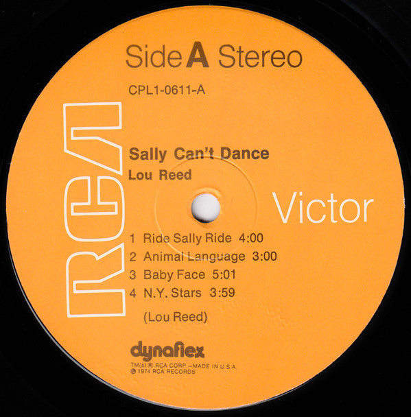 Reed, Lou - Sally Can't Dance