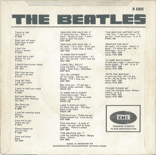 Beatles ‎– Help