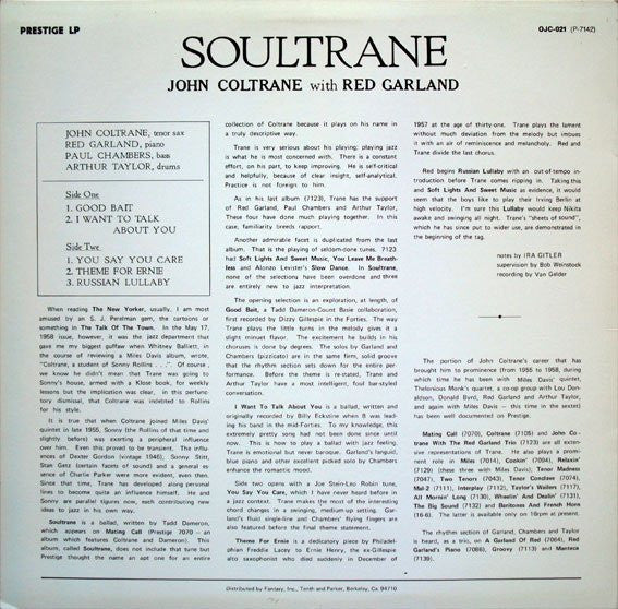 Coltrane, John - Soultrane