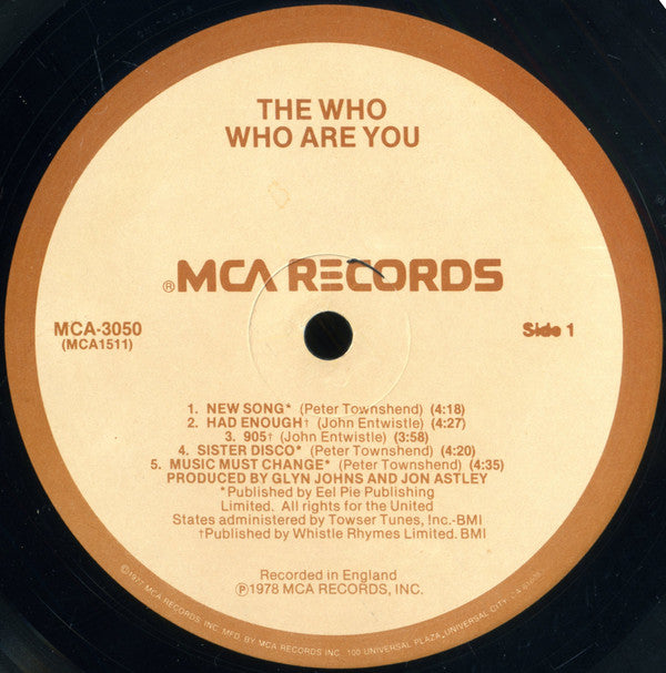 Who - Who Are You