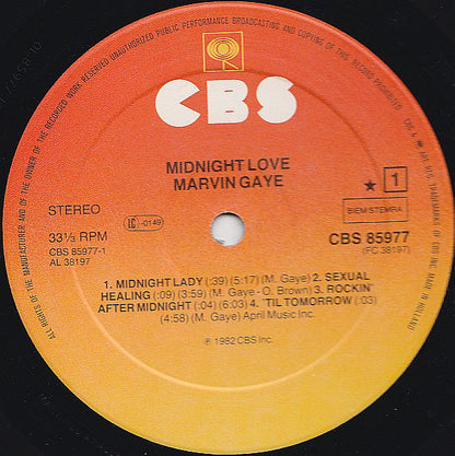 Gaye, Marvin - Midnight Love
