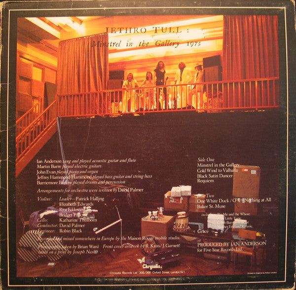 Jethro Tull - Minstrel In The Gallery