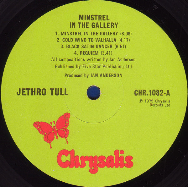 Jethro Tull - Minstrel In The Gallery