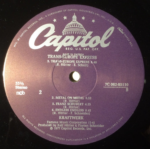 Kraftwerk - Trans Europe Express