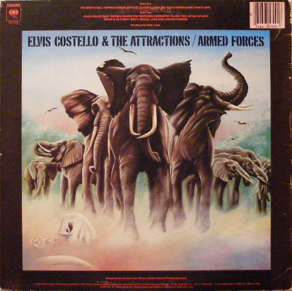 Costello, Elvis And The Attractions - Armed Forces - RecordPusher  