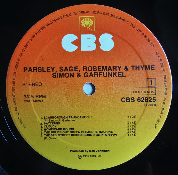 Simon And Garfunkel - Parsley, Sage, Rosemary And Thyme