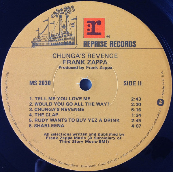 Zappa, Frank ‎– Chunga's Revenge
