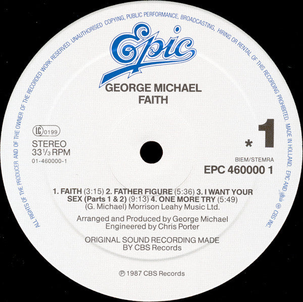 Michael, George - Faith
