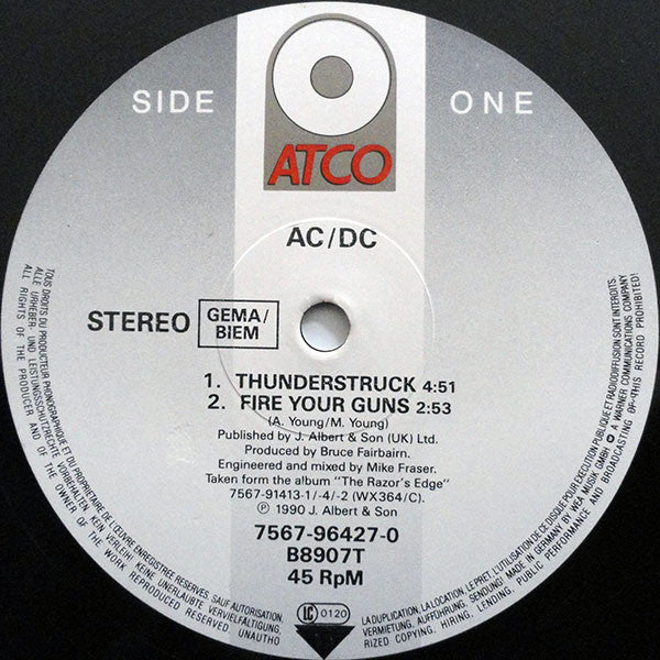 AC/DC - Thunderstruck - RecordPusher  