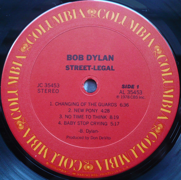 Dylan, Bob ‎– Street-Legal