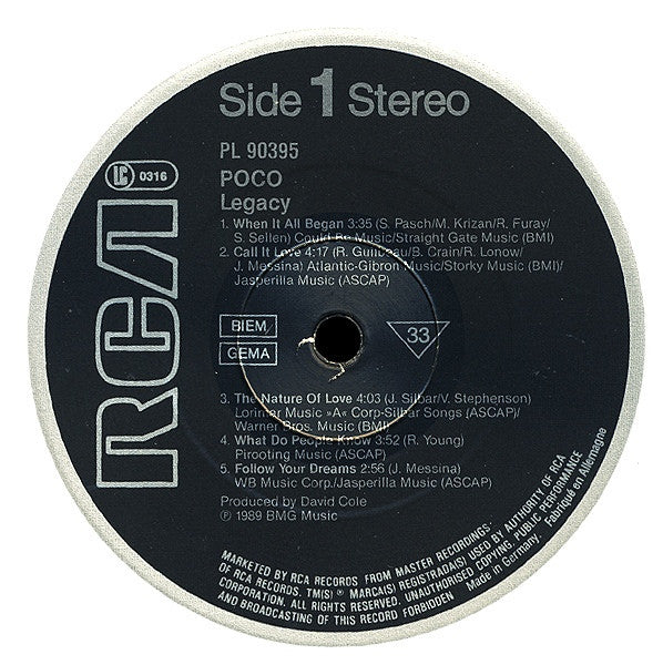 Poco ‎– Legacy