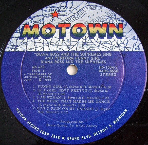 Ross, Diana & The Supremes - Funny Girl