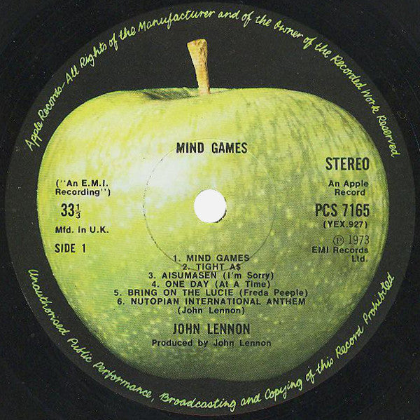 Lennon, John - Mind Games
