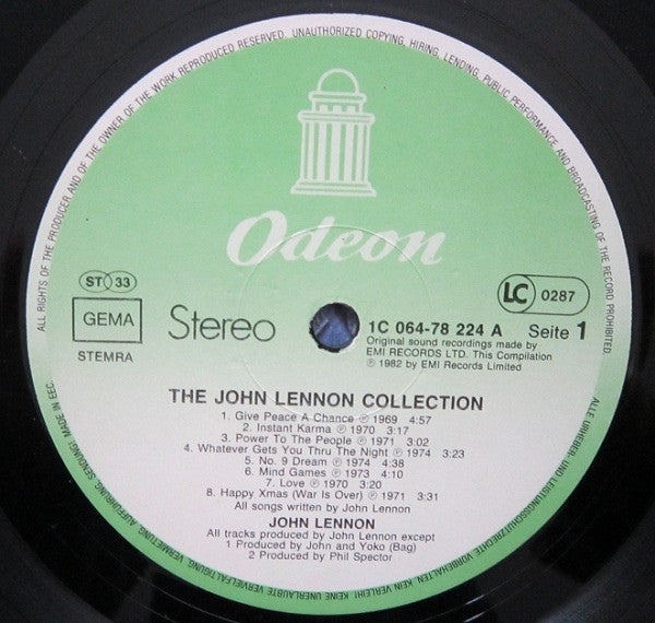 Lennon, John - The John Lennon Collection